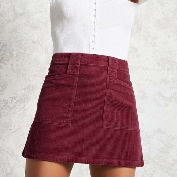Forever 21 Dresses & Skirts - F21 corduroy skirt
